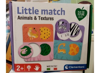 CLEMENTONI Animals & Texture - Little Match