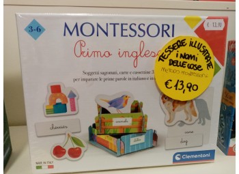 CLEMENTONI - Primo Inglese Montessori